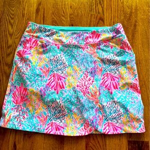 Lilly Pulitzer Golf Skort size 14